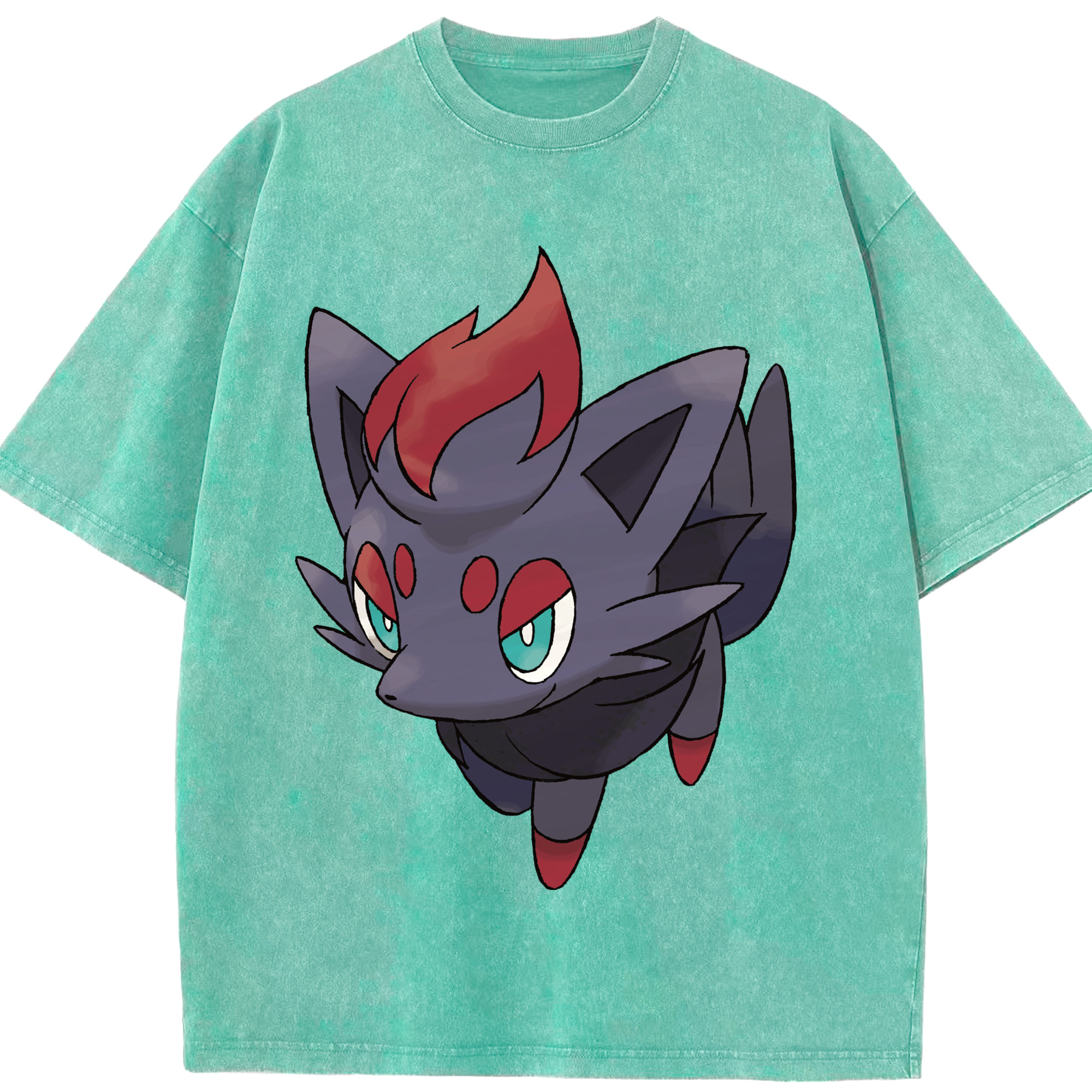 （画像用） ポケットモンスター Pokémon 綿100% ヴィンテージ風 半袖Tシャツ（フロントプリント）